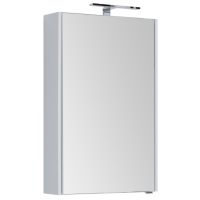 Зеркальный шкаф Aquanet Августа 58 210008 Белый — фото 1, Зеркальные шкафы в ванную