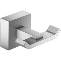 Двойной крючок Jacob Delafon Mecanique E77867-CP Хром — фото 1, Крючки для полотенец