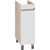 Тумба под раковину СанТа Марс 90 700397 Белая Янтарное дерево — фото 2, Тумбы под раковину