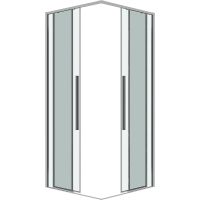 Товар: Душевой уголок Grossman Galaxy 90х90 300.K33.01.9090.10.00 профиль Хром стекло прозрачное - фото 2 Душевой уголок Grossman Galaxy 90х90 300.K33.01.9090.10.00 профиль Хром стекло прозрачное — фото 2, Душевые уголки