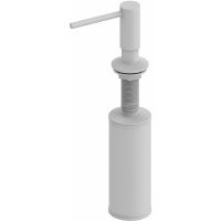 Дозатор для моющего средства WasserKRAFT K-75996 Белый матовый — фото 1, Дозаторы для кухонных моек