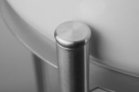 Консоль под раковину Deante Silia 36 CKS_F36A Брашированная сталь — фото 11, Мебель для ванной