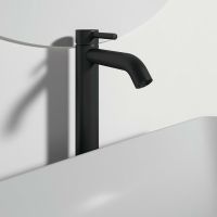Смеситель для раковины Ideal Standard Ceraline BC269XG Silk Black — фото 5, Смесители для раковины