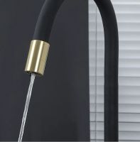Смеситель для кухни Gappo G4398-33 Золотой сатин Черный — фото 13, Смесители для кухни