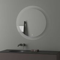 Зеркало Evoform Ledshine d80 с подсветкой 19.5 W - сенсорный выключатель - нейтральный белый свет арт-BY 2625 — фото 2, Зеркала в ванную комнату
