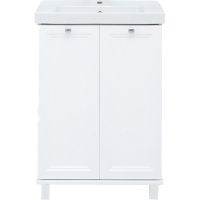 Товар: Тумба под раковину Aquanet Амели 60 261989 Белая матовая - фото 2 Тумба под раковину Aquanet Амели 60 261989 Белая матовая — фото 2, Мебель для ванной