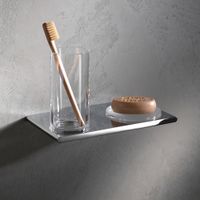 Держатель со стаканом и мыльницей Keuco Edition 400 11556 019000 Хром — фото 1, Мыльницы