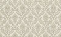 Обои RASCH Raymond 957037 Винил на флизелине (1,06*10,05) Серый/Бежевый, Дамаск — фото 2, Обои для стен