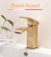 Смеситель для раковины Gappo G07-4 G1007-4 Бронза — фото 9, Смесители для раковины