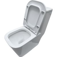 Унитаз моноблок Triton Mono с сиденьем Микролифт арт-Щ0000057977 — фото 3, Напольные унитазы