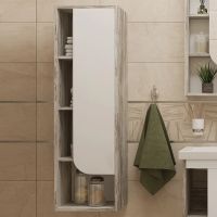 Шкаф пенал DIWO Самара 35 R SAM.P.35/P/DS подвесной Дуб скандинавский — фото 2, Мебель для ванной