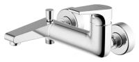 Смеситель для ванны Bravat Vega F6119177CP-01 Хром — фото 1, Смеситель для ванны