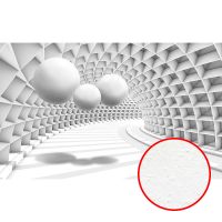 Фреска Ortograf 3D 33483 Фактура бархат FX Флизелин (4,4*2,7) Белый/Серый, Абстракция арт-33483 (бархат FX) — фото 1, Фрески