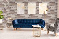 Обои Hygge Nature Hg35 004 Флизелин (1*10,05) Серый/Коричневый/Бежевый, Абстракция — фото 3, Обои для стен