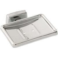 Мыльница Nofer Classic 09044.B Глянцевая нержавеющая сталь — фото 1, Мыльницы