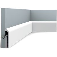 Плинтус Orac Decor SX185 2000x120x25 мм — фото 1, Плинтуса напольные