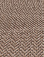 Обои Erismann Code Nature 12106-11 Винил на флизелине (1,06*10,05) Коричневый, Геометрия — фото 2, Обои для стен