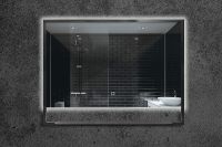 Товар: Зеркало Boheme Armadi Art Vallessi 80 551/2 с подсветкой Антрацит с сенсорным выключателем - фото 3 Зеркало Boheme Armadi Art Vallessi 80 551/2 с подсветкой Антрацит с сенсорным выключателем — фото 3, Мебель для ванной