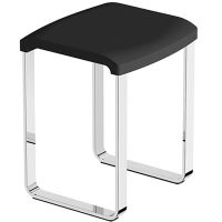 Стул в ванную комнату Black&White Swan 0193sn0 Темно-серый — фото 1, Аксессуары для ванной