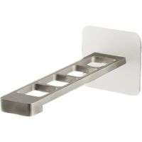 Излив для смесителя Webert One-X AC1073741 Белый Сталь — фото 1, Комплектующие для душевого оборудования