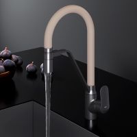 Смеситель для кухни AM.PM Like Черный матовый Бежевый арт-F8007826 — фото 8, Смесители для кухни