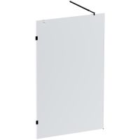 Душевая перегородка AM.PM X-Joy 120 W94UWI-120-F1-BTE профиль Черный матовый стекло прозрачное — фото 1, Душевые перегородки