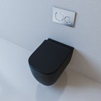 Товар: Унитаз beWash Schutz BKWHR102510 подвесной Черный матовый с сиденьем Микролифт - фото 3 Унитаз beWash Schutz BKWHR102510 подвесной Черный матовый с сиденьем Микролифт — фото 3, Унитазы