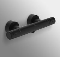 Смеситель для душа Ideal Standard Ceratherm T25 A7201XG с термостатом Silk Black — фото 3, Смеситель для душа