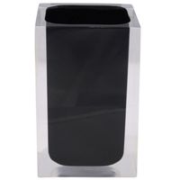 Стакан для зубных щеток Ridder Colours 22280110 Черный — фото 1, Стаканы для зубных щеток