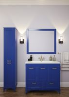 Зеркало Sanflor Ванесса 95 С15329 Индиго — фото 3, Мебель для ванной