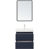 Тумба под раковину Aquanet Вега 60 329589 подвесная Маренго — фото 18, Тумбы под раковину