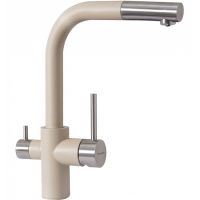 Смеситель для кухни Florentina Кристалл 333.32H.2123.107 Песочный — фото 1, Смесители для кухни