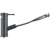 Смеситель для кухни Ulgran Classic U-009-343 Антрацит — фото 2, Смесители