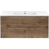 Тумба под раковину Vincea Mia 100 VMC-2MC100VO подвесная V.Oak — фото 2, Тумбы под раковину