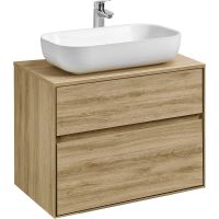 Тумба под раковину Aquaton Либерти 75 1A279501LYC70 подвесная Дуб эльвезия — фото 5, Тумбы под раковину