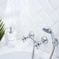 Смеситель для душа Ростовская Мануфактура Сантехники SL71-003 Хром — фото 3, Смесители