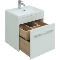 Товар: Тумба с раковиной Aquanet Августа 50 287689 подвесная Белая - фото 2 Тумба с раковиной Aquanet Августа 50 287689 подвесная Белая — фото 2, Тумбы с раковиной