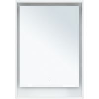 Товар: Зеркало Aquanet Милан 60 306380 с подсветкой Белый глянец с сенсорным выключателем - фото 3 Зеркало Aquanet Милан 60 306380 с подсветкой Белый глянец с сенсорным выключателем — фото 3, Мебель для ванной