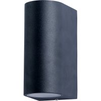 Настенный светильник Artelamp Compass A3102AL-2BK Черный — фото 1, Уличное освещение