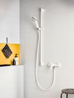 Смеситель для душа Kludi Pure Easy 378419165 Белый Хром — фото 3, Смеситель для душа