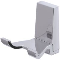 Двойной крючок WasserKRAFT Lopau K-6023D Хром — фото 1, Крючки для полотенец