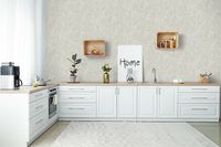 Обои Marburg Papis Loveday 33701 Винил на флизелине (0,7*10,05) Бежевый/Серебряный, Листья — фото 5, Обои для стен