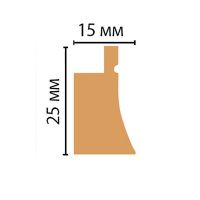 Багет Decomaster 564-278 2900x26x16 мм — фото 2, Багеты