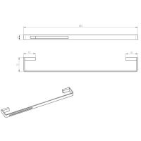Полотенцедержатель Boheme Q 10942-BR Бронза — фото 2, Полотенцедержатели