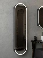 Зеркальный шкаф Континент Elmage black LED 45 МВК048 с подсветкой Черный — фото 5, Пеналы для ванной комнаты