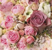 Фреска Ortograf Цветы 5540 Фактура флок FLK Флизелин (2,8*2,7) Розовый, Цветы — фото 2, Фрески