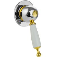 Смеситель для душа Migliore Oxford 19160 Хром Золото — фото 1, Смесители