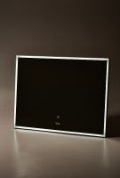 Зеркало Sintesi Armadio 80 SIN-SPEC-ARMADIO-CROMO-80 с подсветкой Хром матовый с сенсорным выключателем — фото 5, Зеркала в ванную комнату