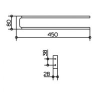 Товар: Полотенцедержатель Keuco Edition 11 11118 010000 Хром - фото 4 Полотенцедержатель Keuco Edition 11 11118 010000 Хром — фото 4, Полотенцедержатели