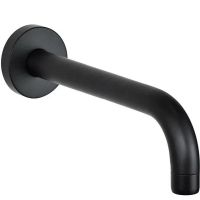 Излив для смесителя Giulini Futuro F3222-15NO Черный матовый — фото 1, Комплектующие для душевого оборудования